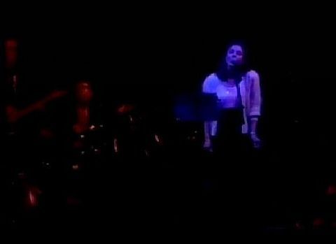 Kim O'Leary sings for Prem Rawat onstage Brussels 1989 Kim O'Leary sings for Prem Rawat