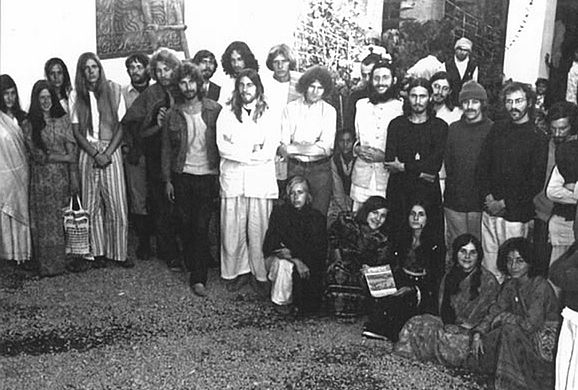Hippies at Prem Nagar 1970 Hippies at Prem Nagar