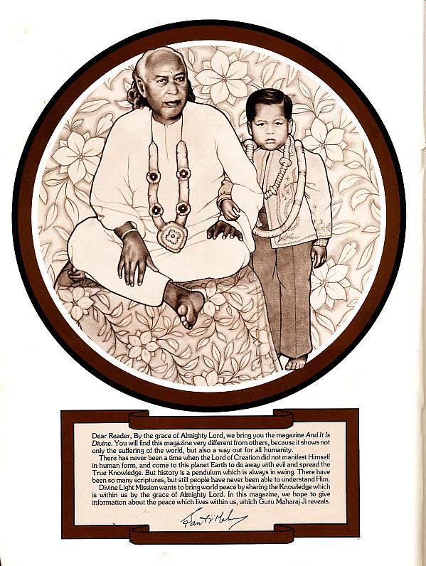 Prem Rawat: And It Is Divine magazine