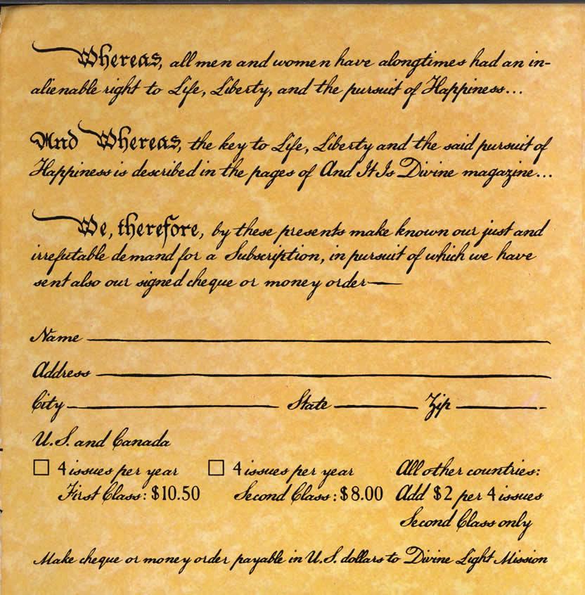 Subscribe: And It Is Divine Magazine