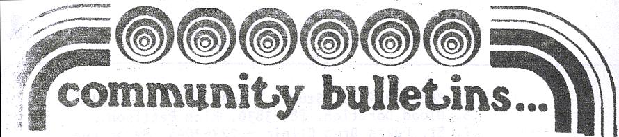 Community Bulletin