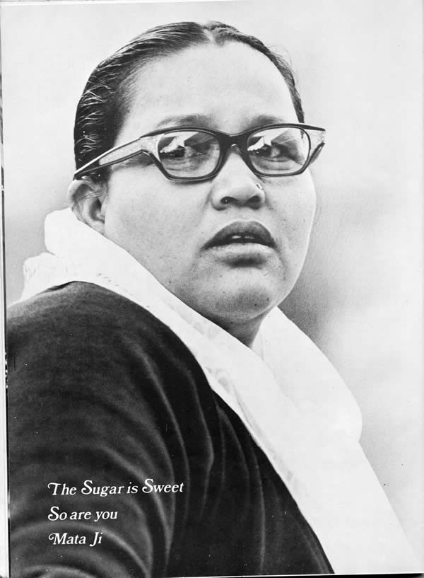 Mata Ji Mother of Prem Rawat (Maharaji) The Young Satguru and Perfect Master Mata Ji Mother of Prem Rawat (Maharaji) The Young Satguru and Perfect Master