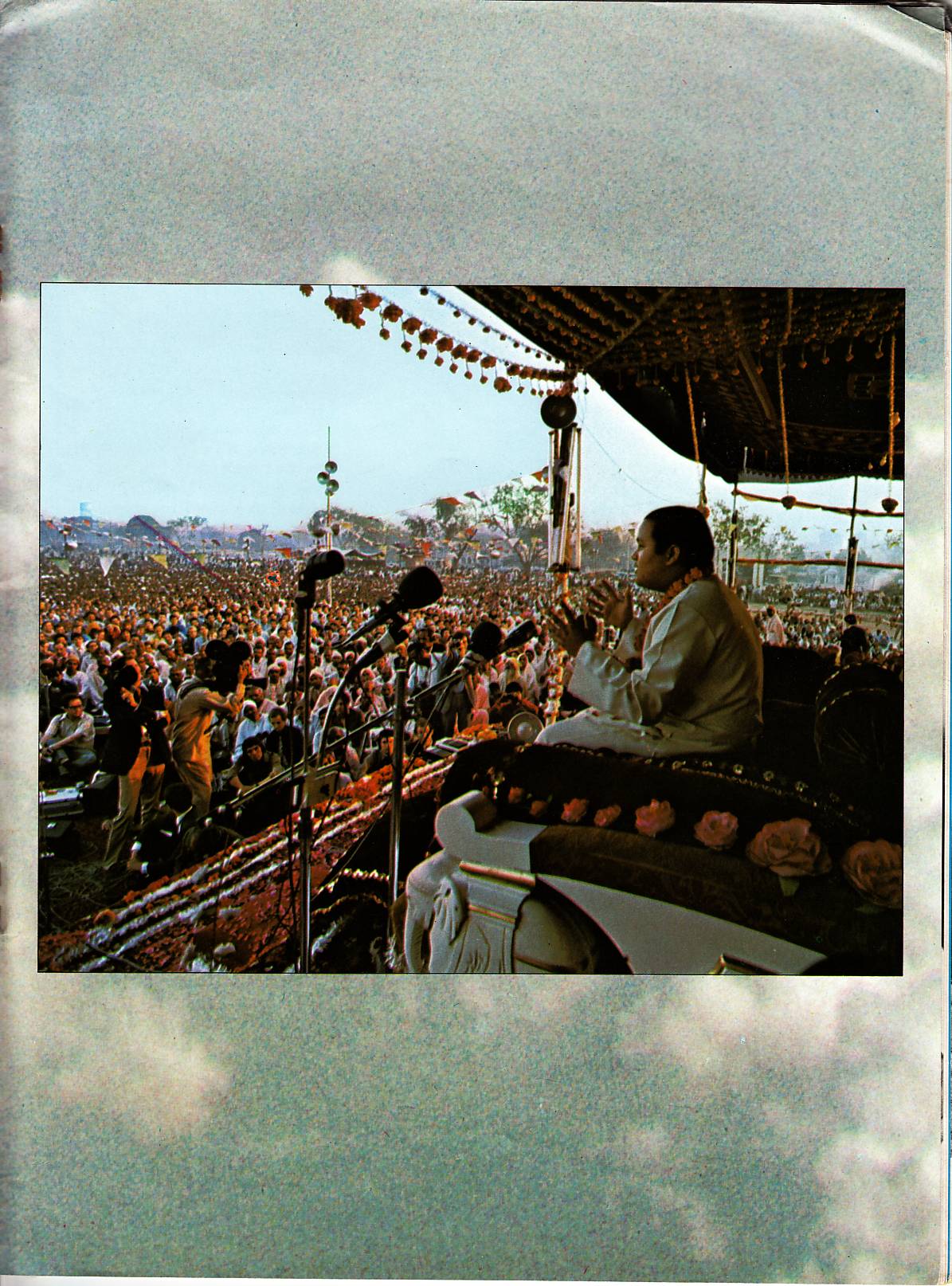 The Young Satguru Prem Rawat (Maharaji) Preaching in Bihar, India, 1971