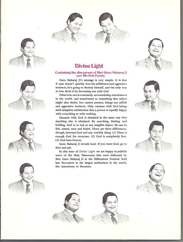 Divine Light Magazine Vol 3 No 4 January 1974