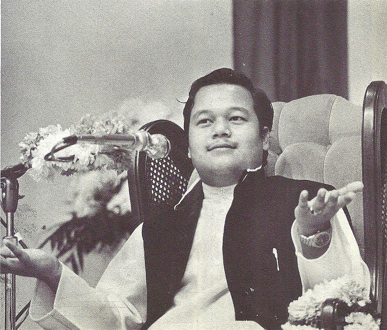 Prem Rawat at the Millenium '73 Festival