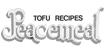 TOFU RECIPES