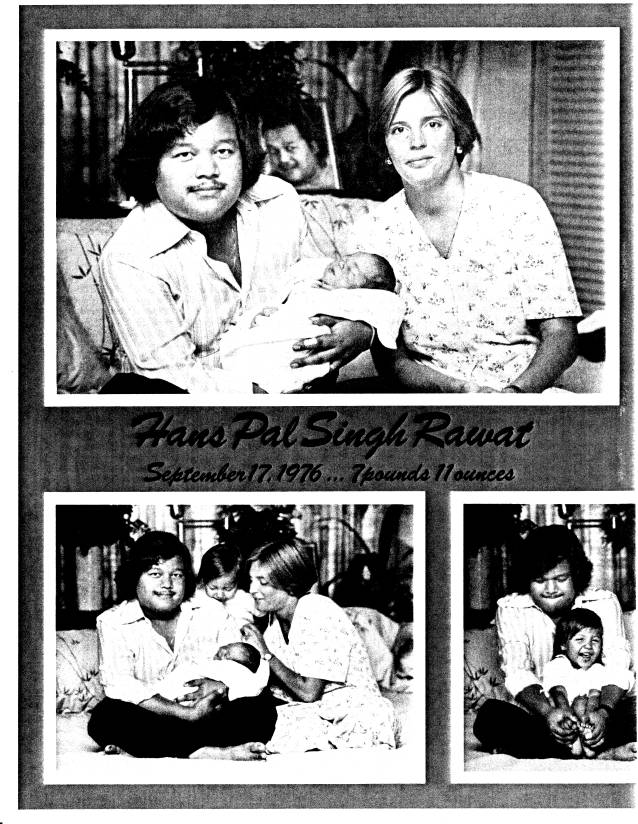 Hans Pal Singh Rawat and parents