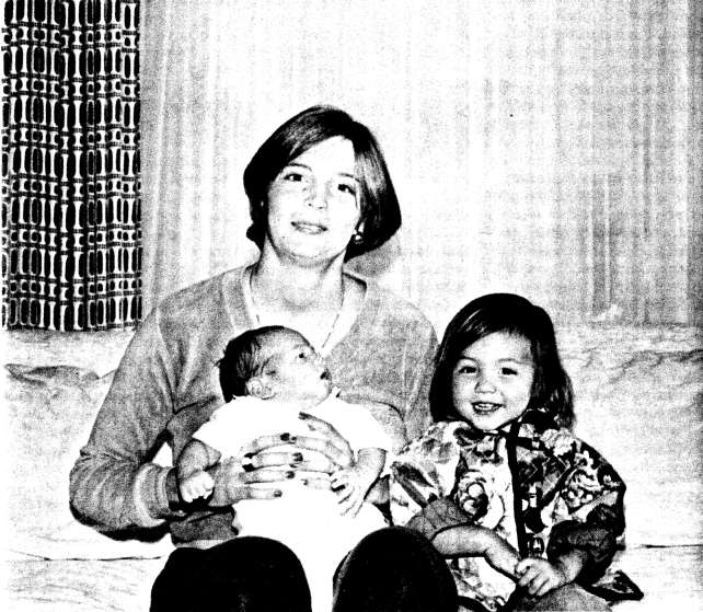 Durga Ji aka Marolyn Rawat with Children 1976
