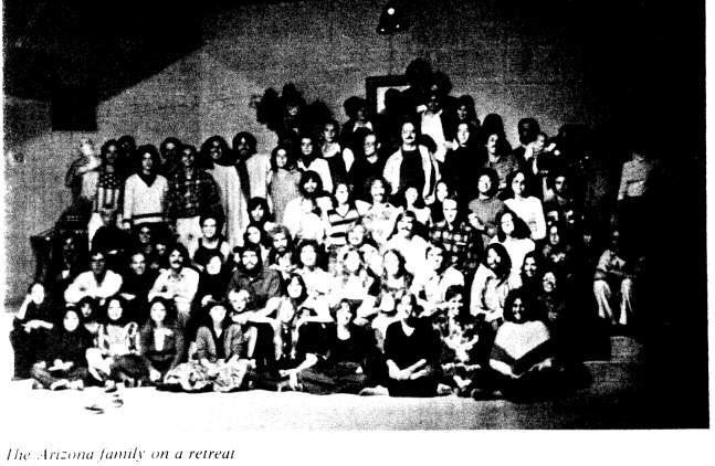 The Arizona family on a retreat