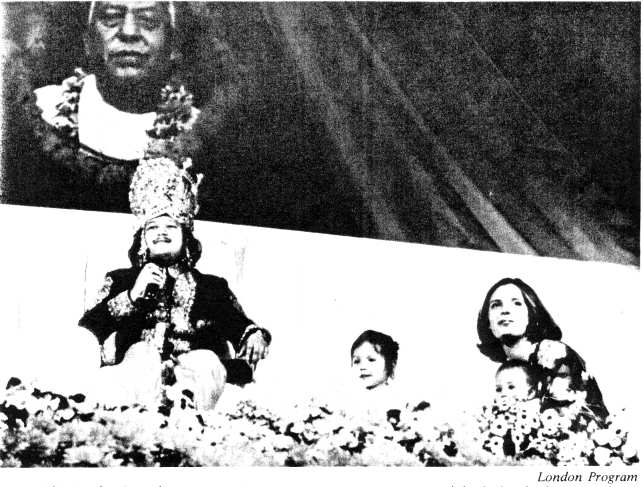 Prem Rawat Inspirational Speaker When He Was Guru Maharaj Ji, The Lord Of The Universe, London Program 1977