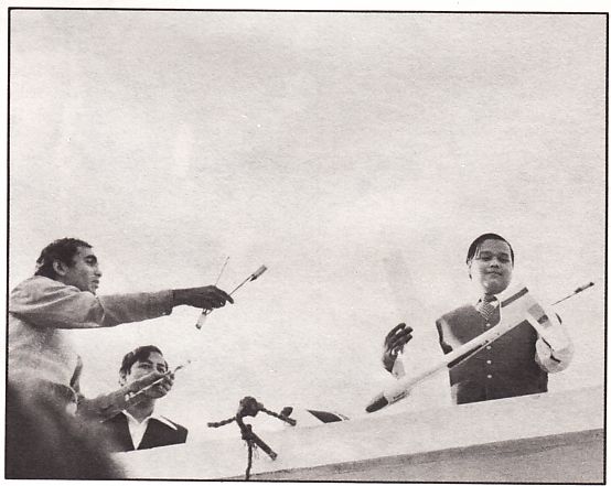 The Young Prem Rawat (Maharaji) With Another Expensive Toy