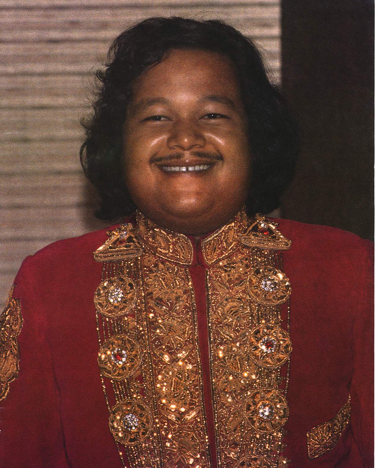 Prem Rawat Inspirational Speaker Dressed as Krishna Holi Festival 1978