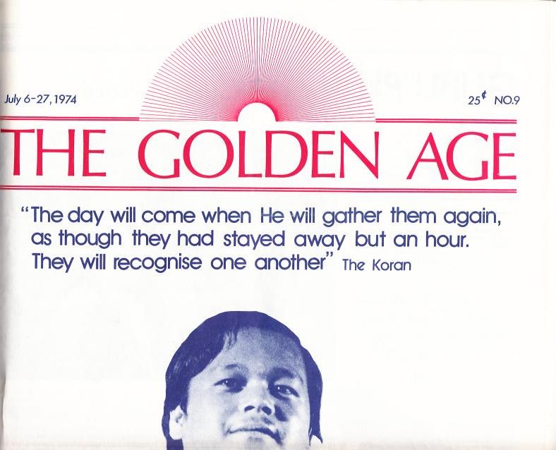 The Golden Age Number 9 Cover