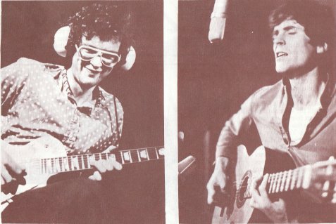 Ross Hannaford and Geoff Bridgeford in 1974