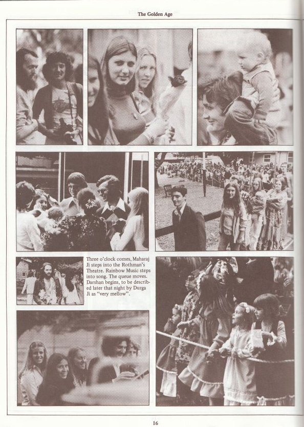 Pacific Guru Puja 1975 Sunday Fair Darshan Line