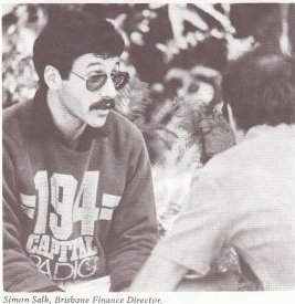 Simon Salk, Brisbane Finance Director