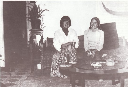 Cathy Lowrie and Michelle Philipps