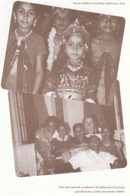 Premie children at birthday celebration, Suva