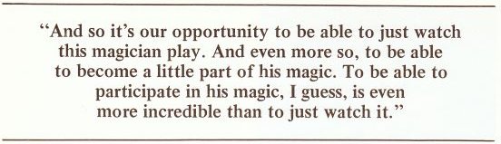 And so it's our oppo even more incredible than to just watch it.