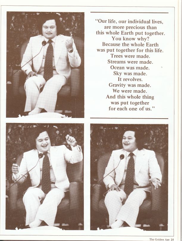 Prem Rawat aka Maharaji 1978