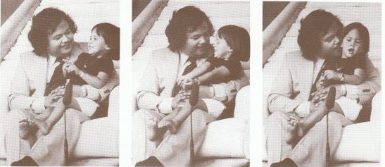 Prem Rawat aka Maharaji with Son On Stage 1978