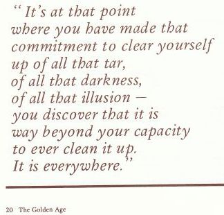 It's at that point where you have made that commitment.