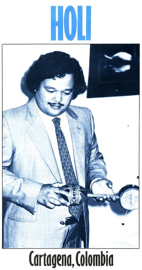 Prem Rawat Inspirational Speaker Holi Festival, Cartagena, Columbia, March 1980