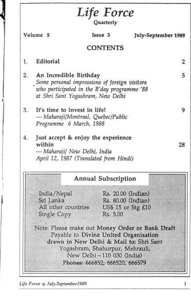 Prem Rawat aka Maharaji
