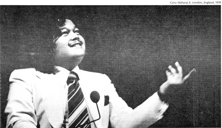 Prem Rawat, London, England, 1978