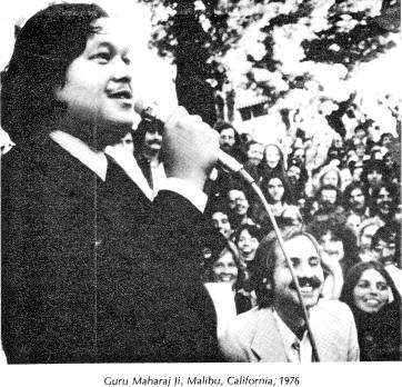 Prem Rawat, Malibu, California, 1976