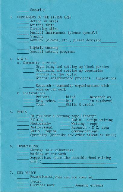 Maharaj Ji's League of Volunteers