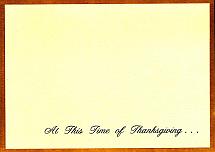 Thanksgiving Thank You from Maharaji