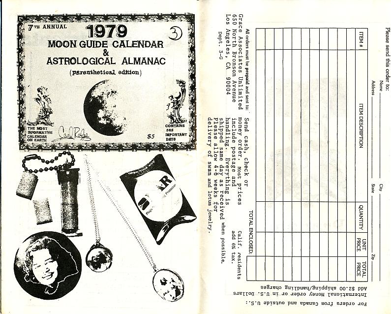 Grace Associates United Mail Order Catalog, Summer 1981