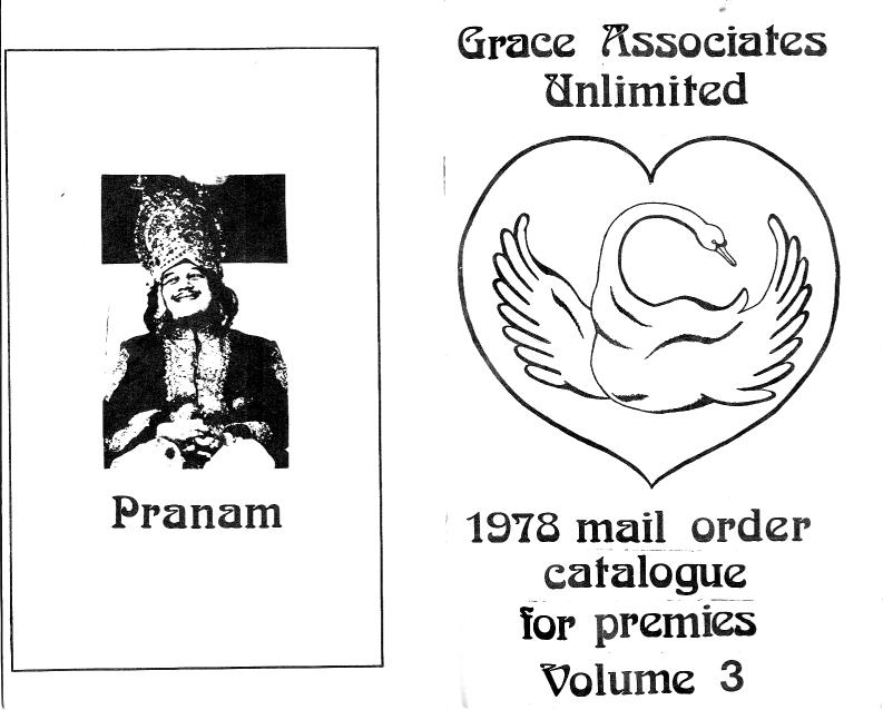 Grace Associates United Mail Order Catalog, Summer 1981