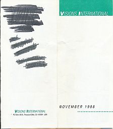 Visions International 1988 Catalogue