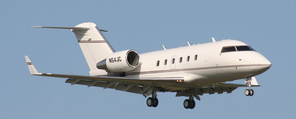 Prem Rawat's Challenger Aircraft