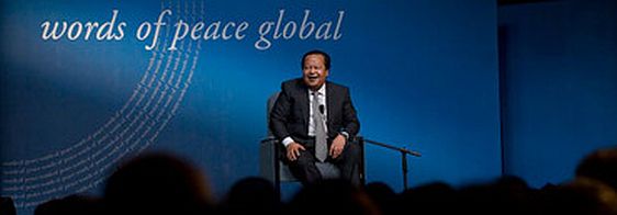 Mike Finch and Maharaji (Prem Rawat)
