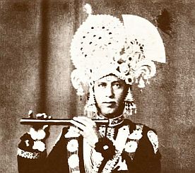 Hans Rawat Dressed as Krishna