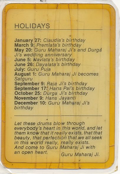 New Holy Family Birthdays