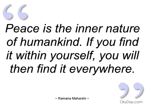 Peace is Within