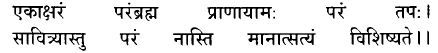 Hindi/Sanskrit Quote