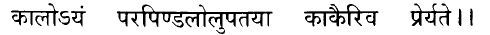 Hindi/Sanskrit Quote