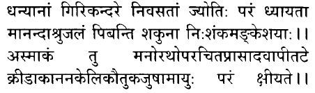 Hindi/Sanskrit Quote