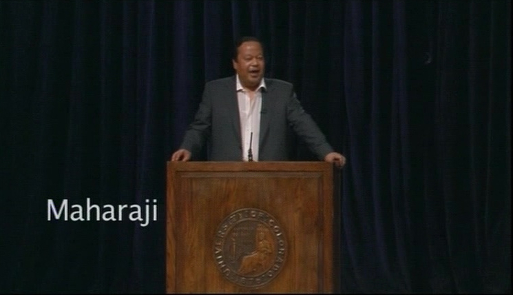 Maharaji at University of Colorado 2003