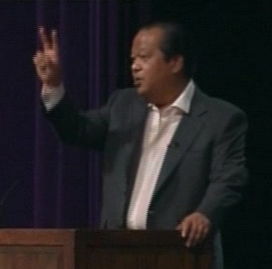 Maharaji at University of Colorado 2003