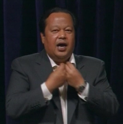 Maharaji at University of Colorado 2003