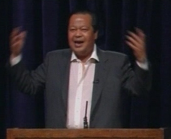 Maharaji at University of Colorado 2003