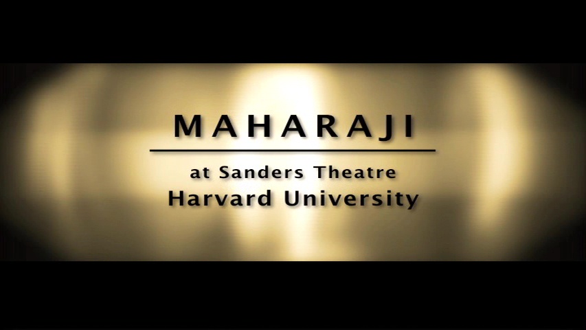 Maharaji at Harvard