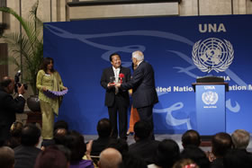 Maharaji at the United Nations Association of Malaysia