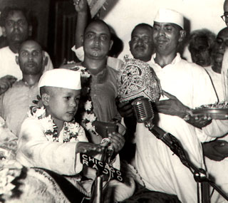 Maharaji as a child